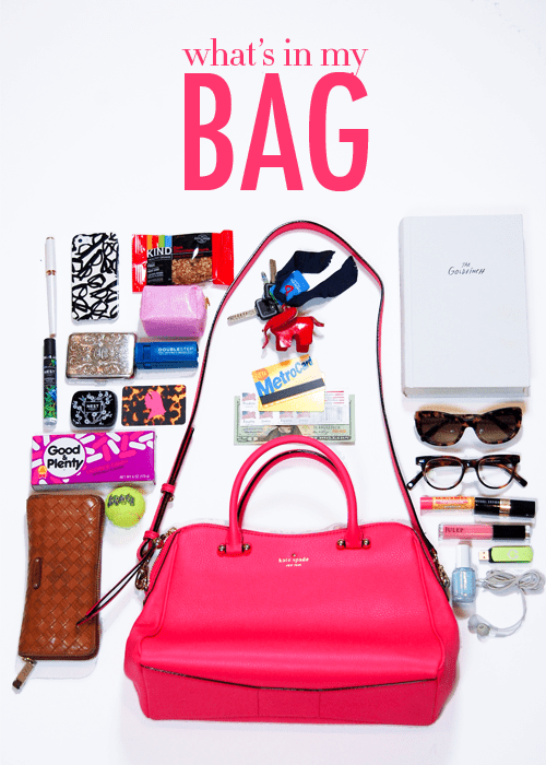 (Update!) What's In My Bag - The College Prepster