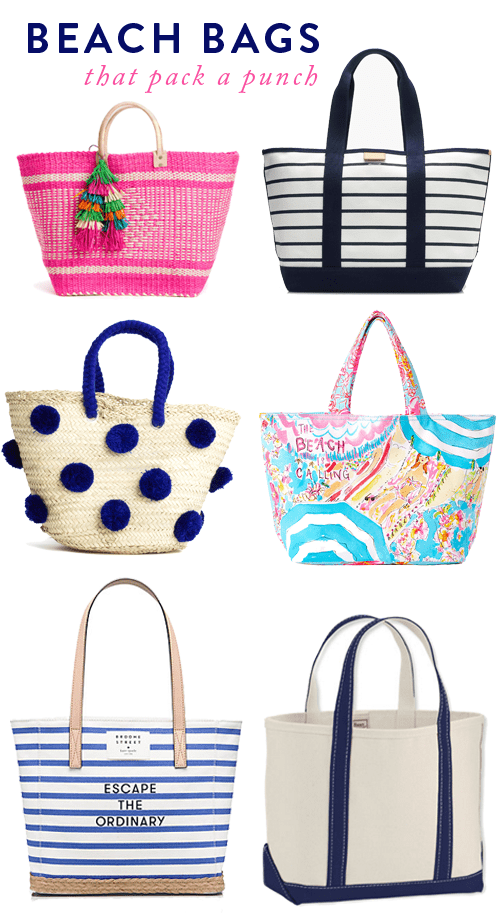 Summer Beach Bags - The College Prepster